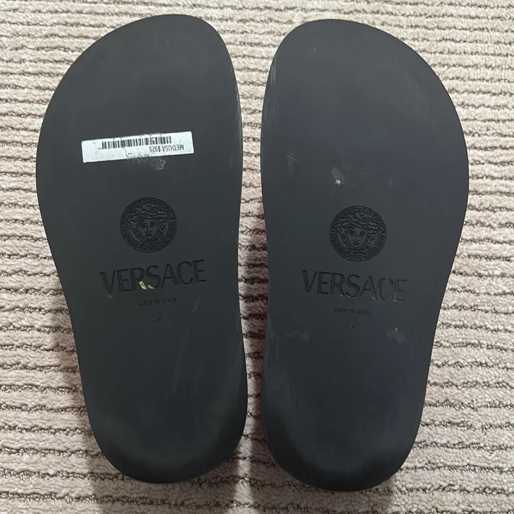 Pink Versace Platform Sandals - Picture 5 of 6